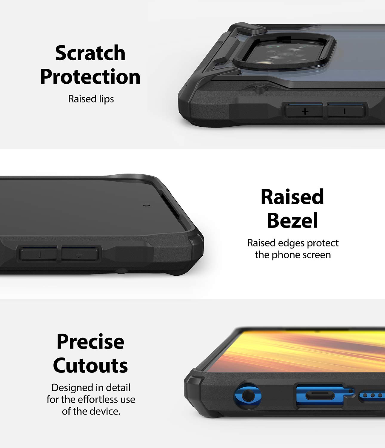 Ringke Case Compatible with Xiaomi Poco X3 NFC, Poco X3 Pro